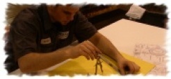 MST technician at work